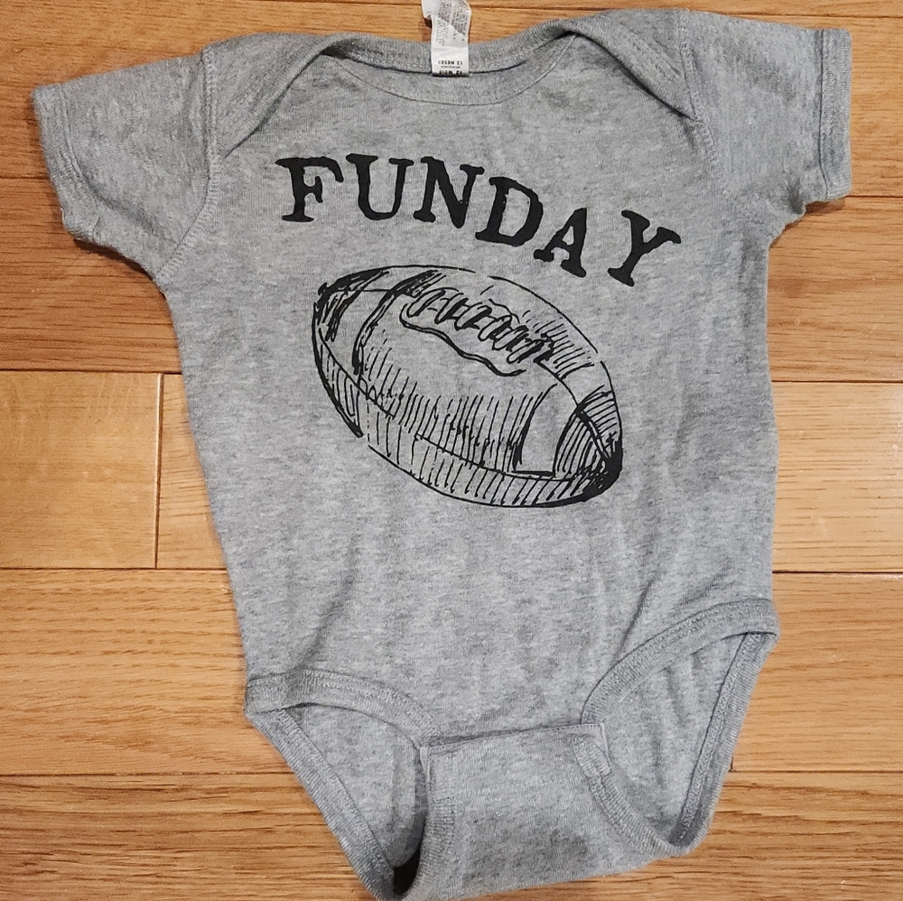 Gray Funday Kids One Piece